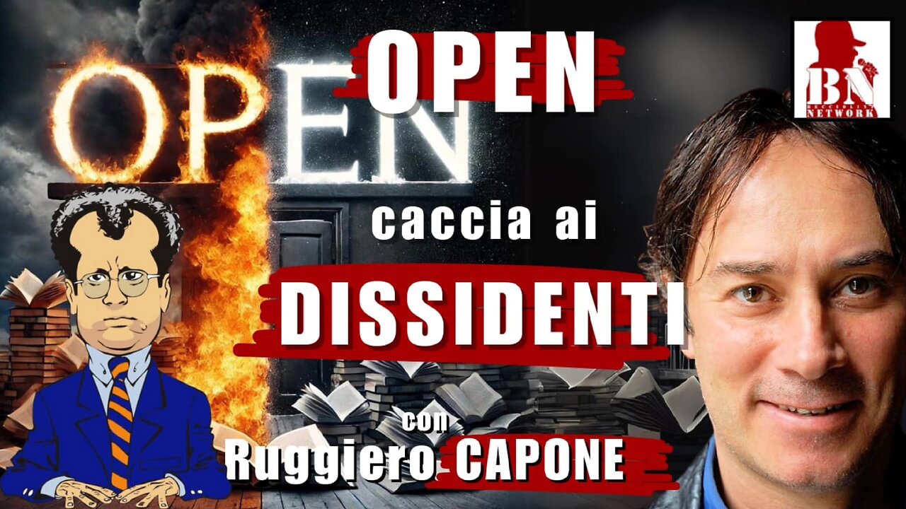 OPEN: la CACCIA ai DISSIDENTI | Il Punt🔴 di Vista di Ruggiero CAPONE