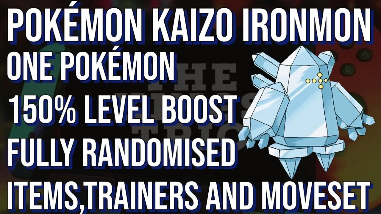 REGI'S ONLY RUNNING! KAIZO IRONMON! LETS GO PEOPLE WE WANT A RUNNER AND WINNER WINNER CHICKEN DINNER