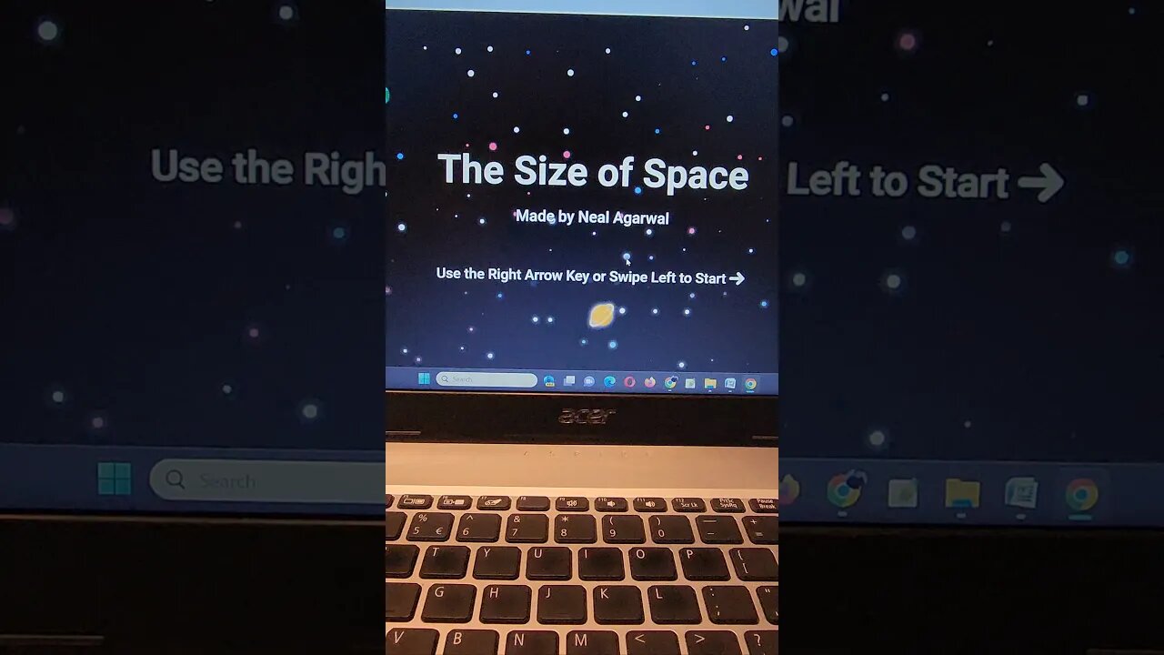 Google fun tricks no.221 (size of space)
