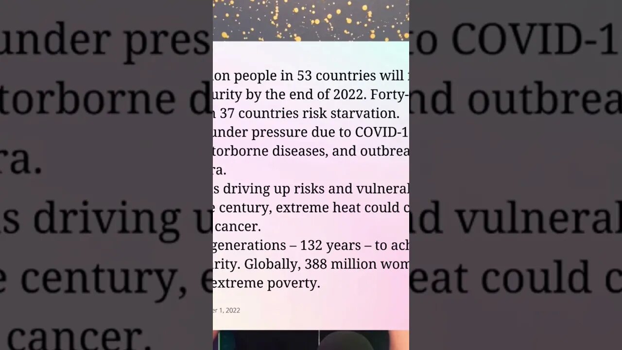 U.N. 2023 Outlook in 60 seconds #unitednations #news #media #shorts