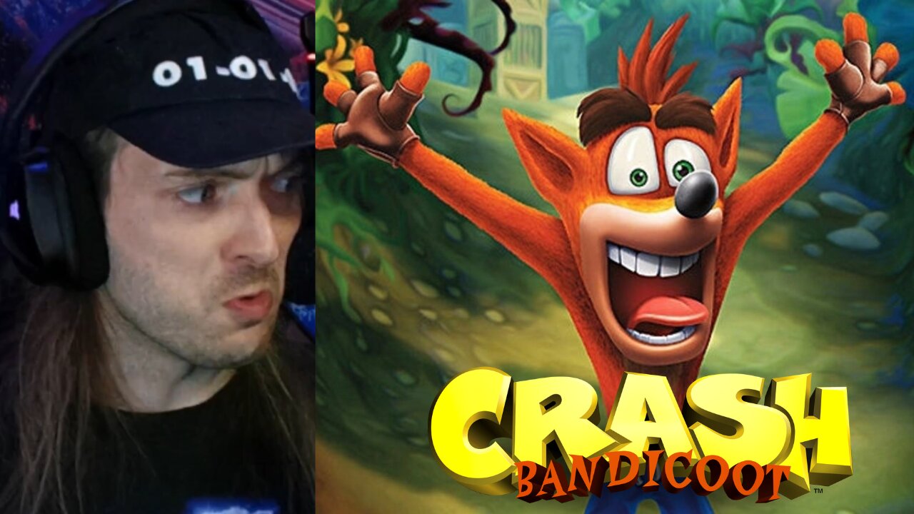 100% BLIND Reaction to the N. Sane Lore of Crash Bandicoot!!