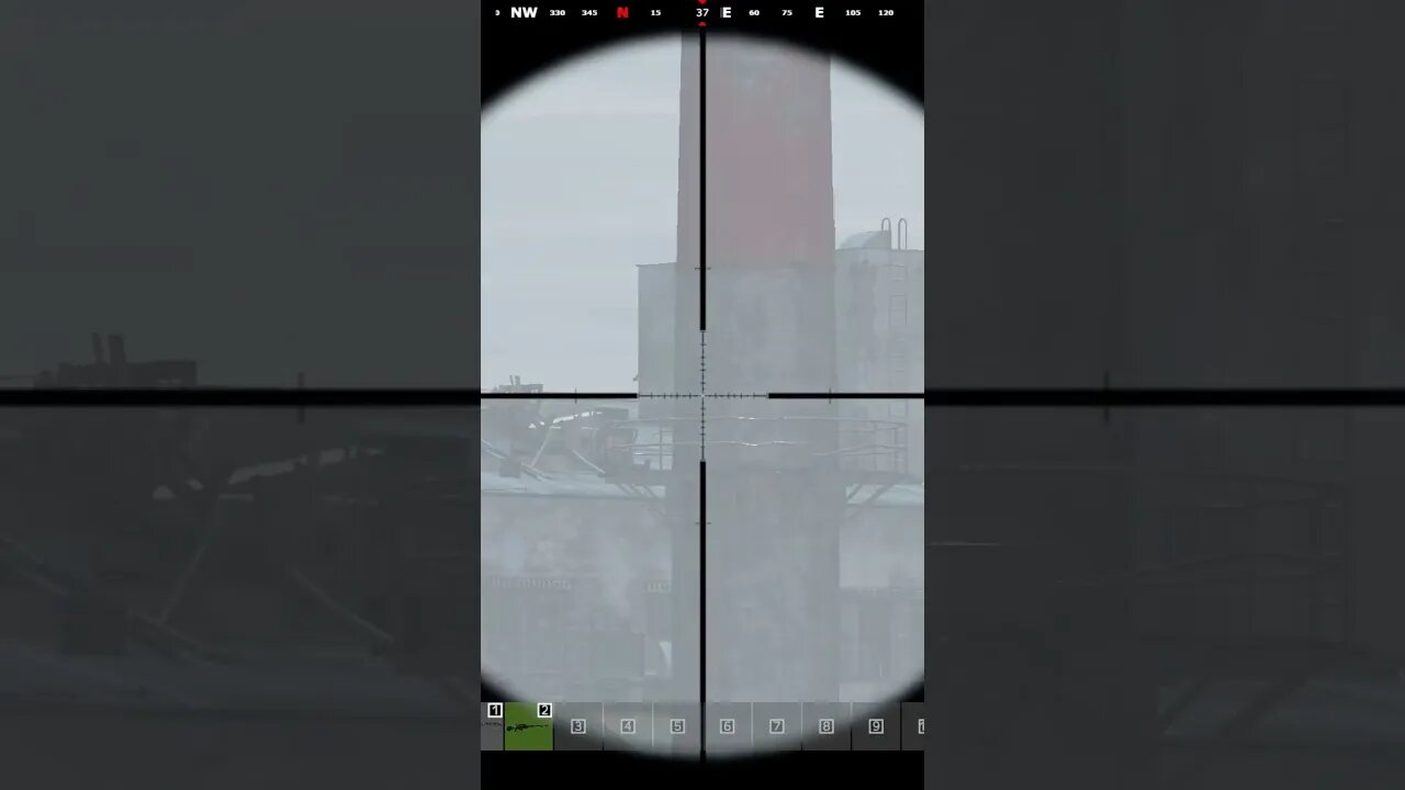 Tiro no peito a 600 metros #sniper #camper #dayz
