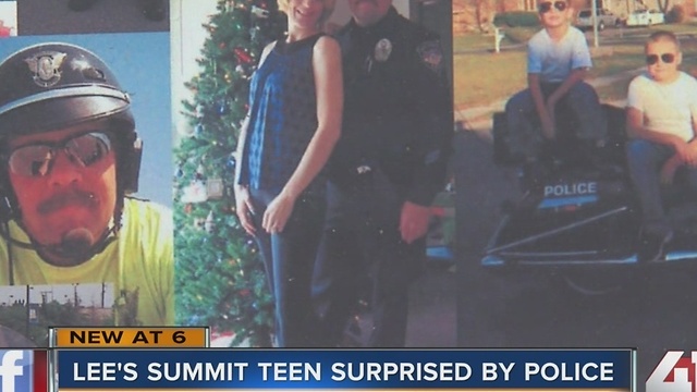 Sarasota police surprise Leeâs Summit teen