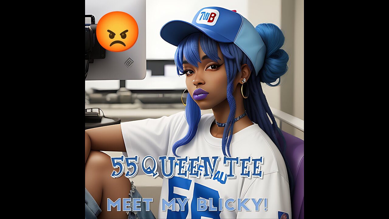 Meet My Blicky - 55 Queen Tee (The Hook-Up Soundtrack)