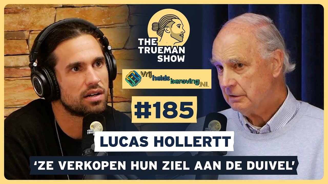 Lucas Hollertt onthult geheime machtsstructuren in nieuwste aflevering van The Trueman Show.