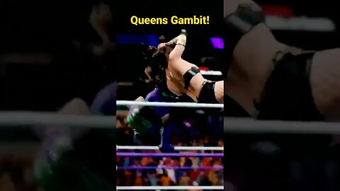 Caroline Collins with the Queens Gambit. #wwe2k22 #caw