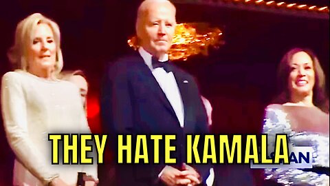 Joe and Jill Biden SNUB KAMALA as they AVOID Eye Contact at the Kennedy Center Honors! 😳