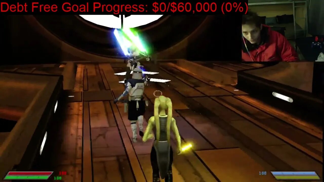 General Grievous VS Clone Captain Rex In A Battle In Star Wars Jedi Knight Jedi Academy