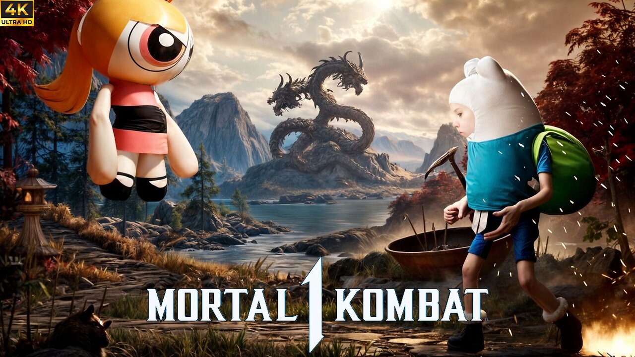 Blossom vs Finn Super Fight Mortal Kombat 1