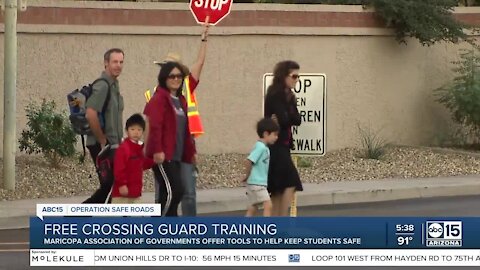 Free Crossing Guard training will take place virtually on July 30