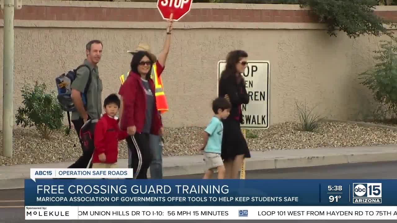Free Crossing Guard training will take place virtually on July 30