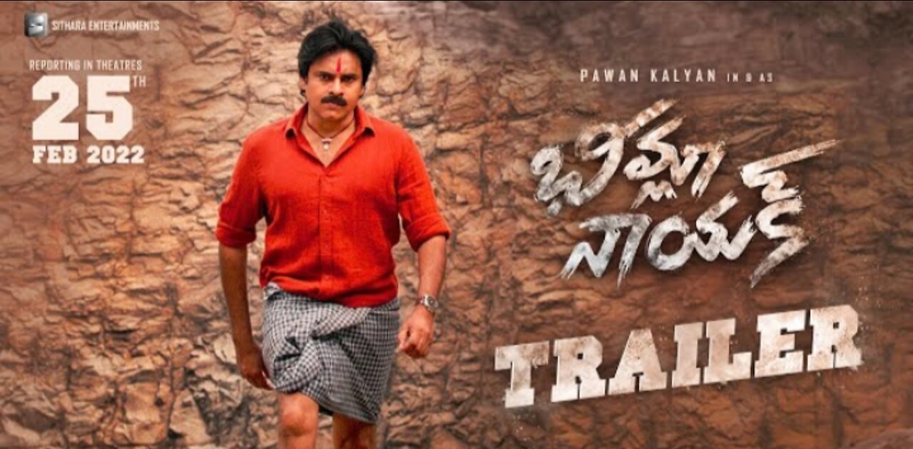 Bheemla nayak threatical trailer #1 // PAWAN KALYAN