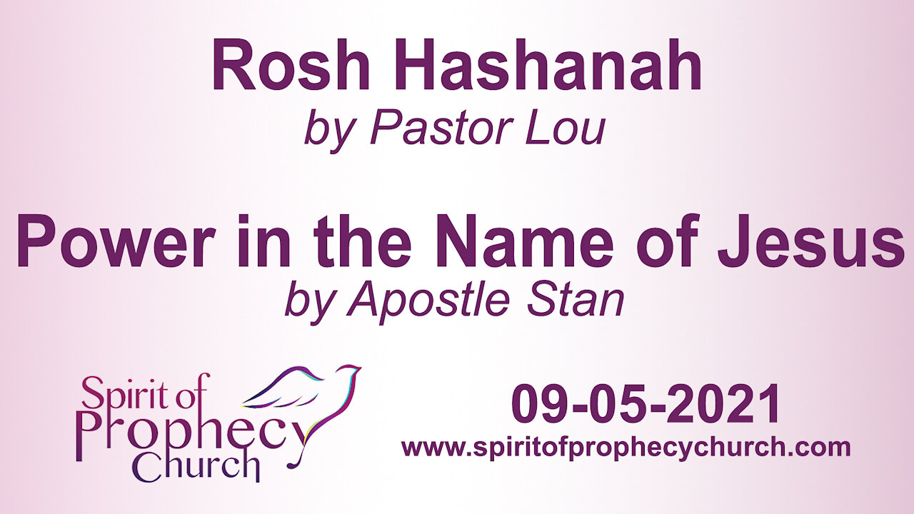 Spirit of Prophecy Church - Sunday Service 09/05/2021