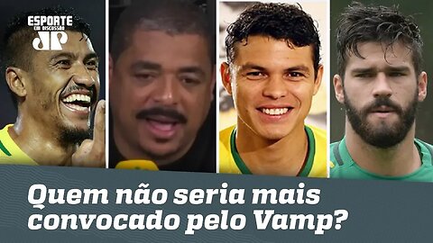 OLHA quem Vampeta NUNCA MAIS convocaria à SELEÇÃO!