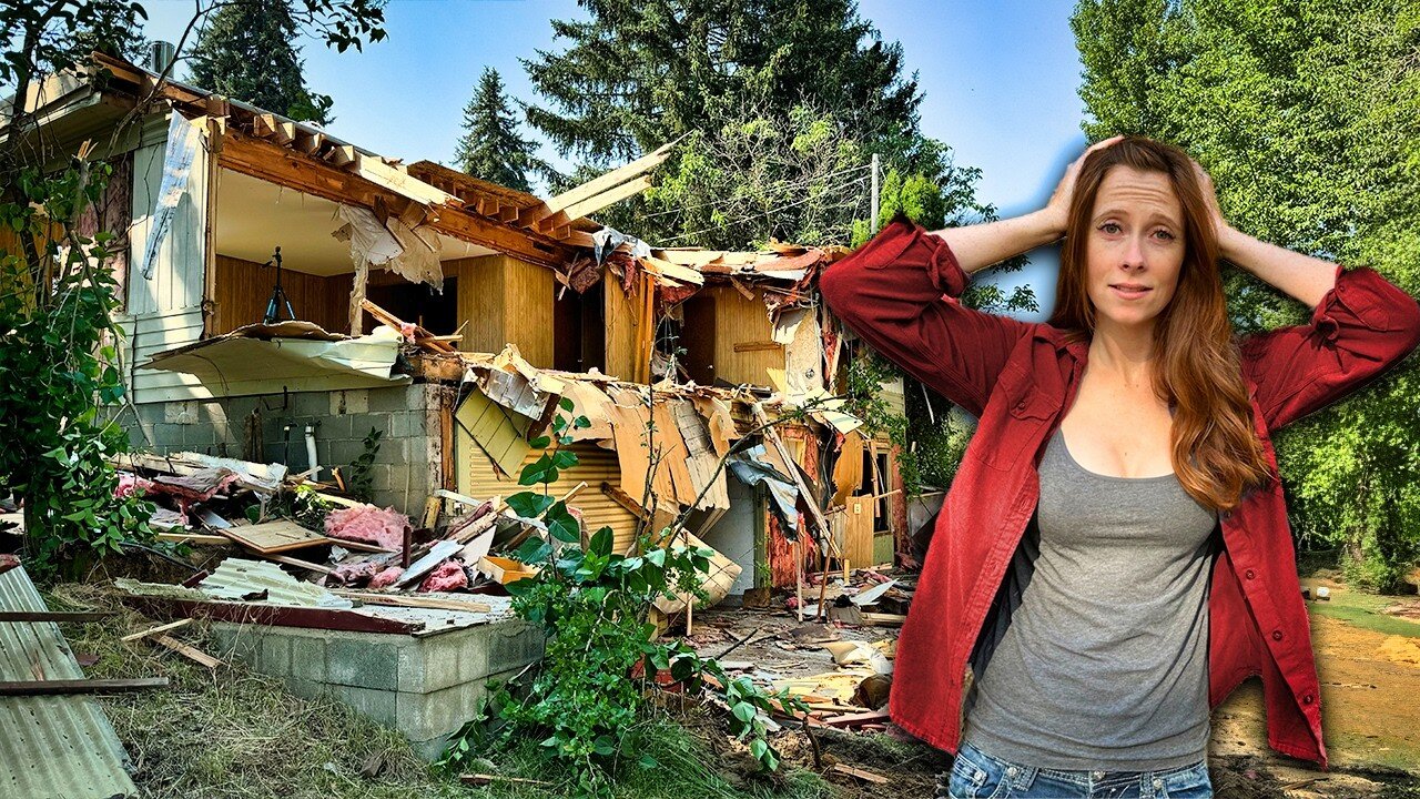 Knocking down our house and starting over…