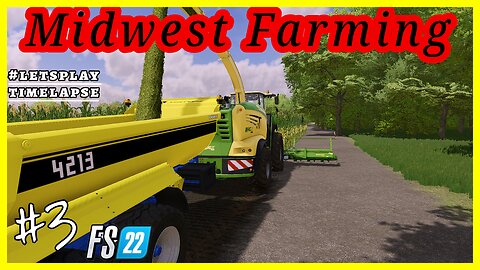 Midwest Farming- Baling everything! | Farming Simulator | #3