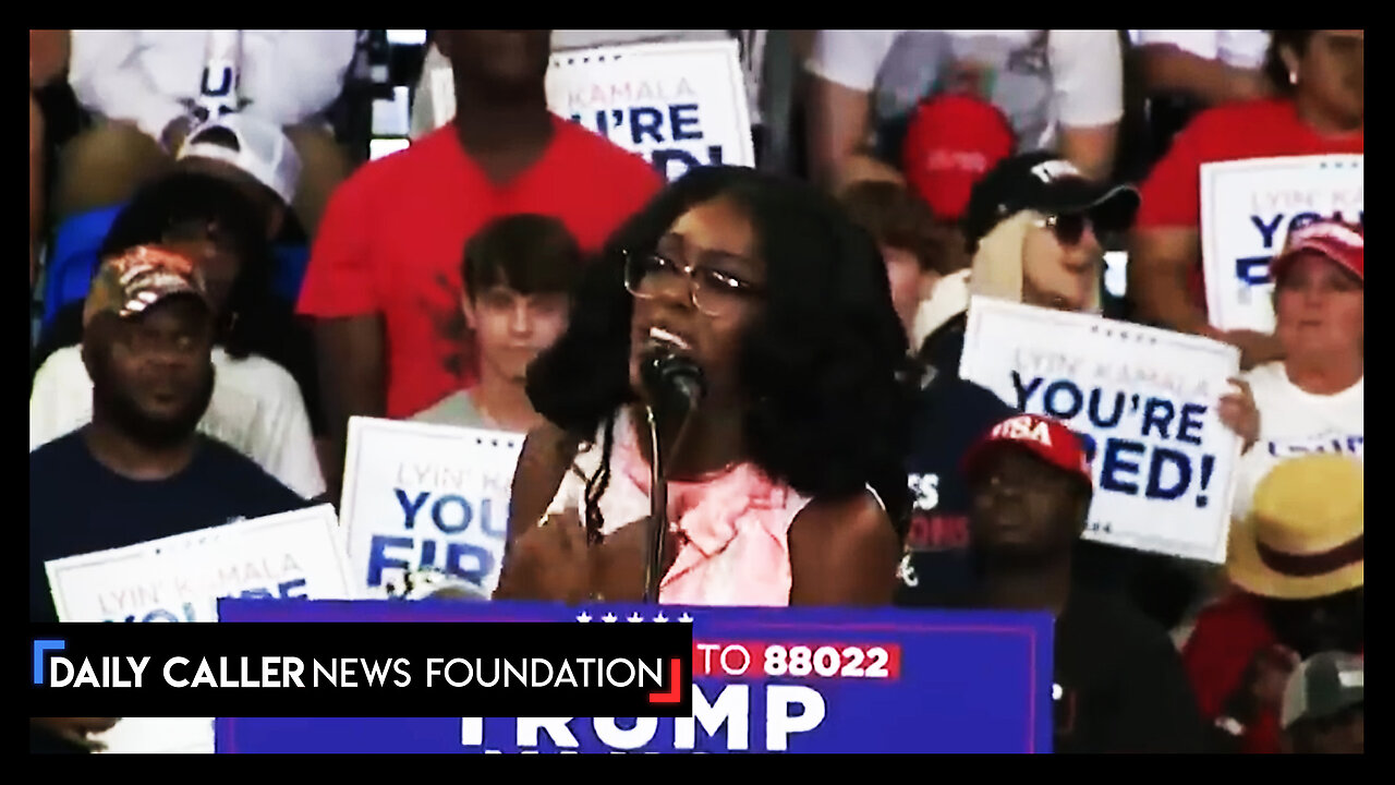 Guest Speaker Gives Epic Speech At Trump Rally