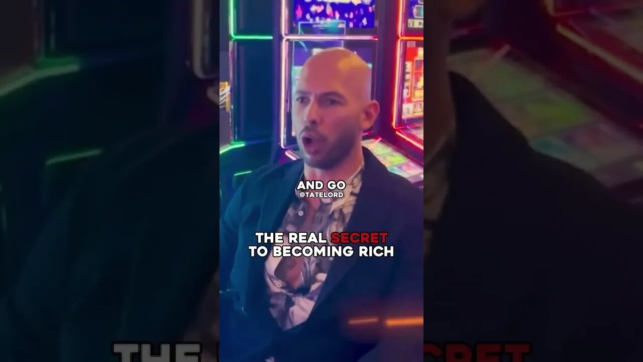 Tate says change your focus lol