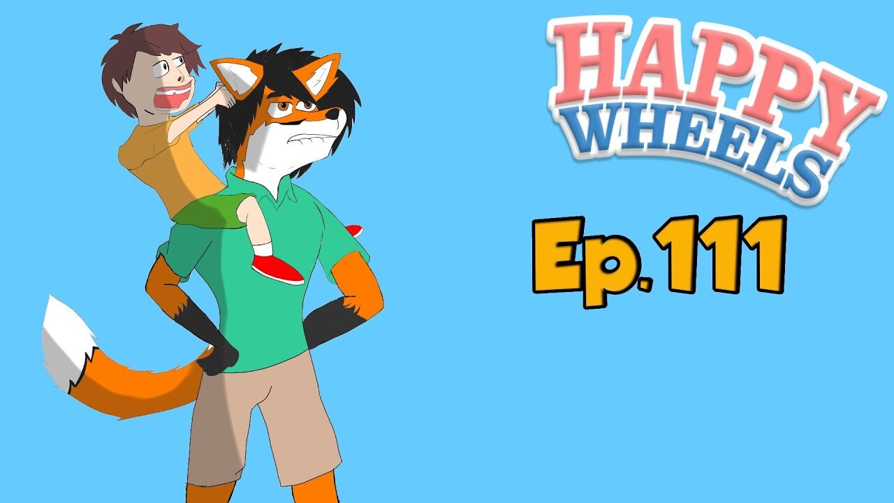 Happy Wheels[Ep.111]A large Satan eats u w/Tailsly