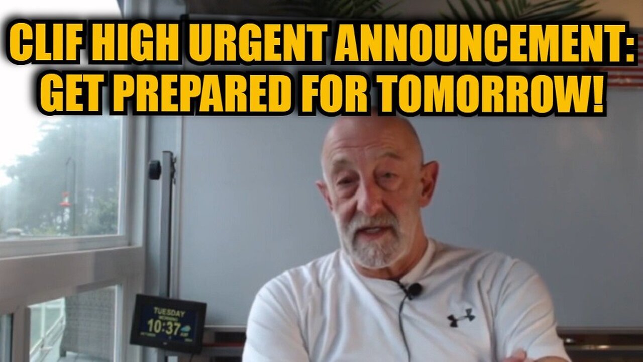 Clif High: Urgent Announcement - Get Prepared for Tomorrow 10/23/24