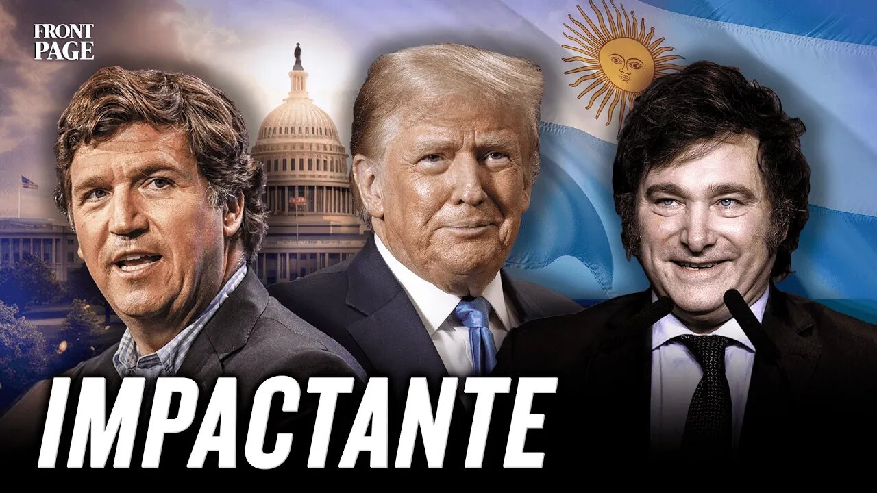 El apoyo de Tucker a Trump es SORPRENDENTE; Harvard bajo investigación; Milei no se unirá a BRICS