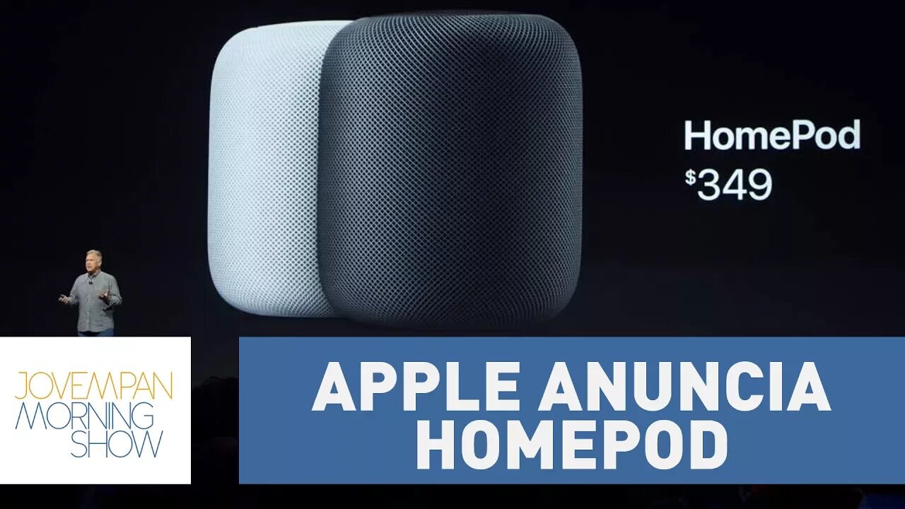 Apple anuncia HomePod para bater de frente com Google e Amazon | Morning Show