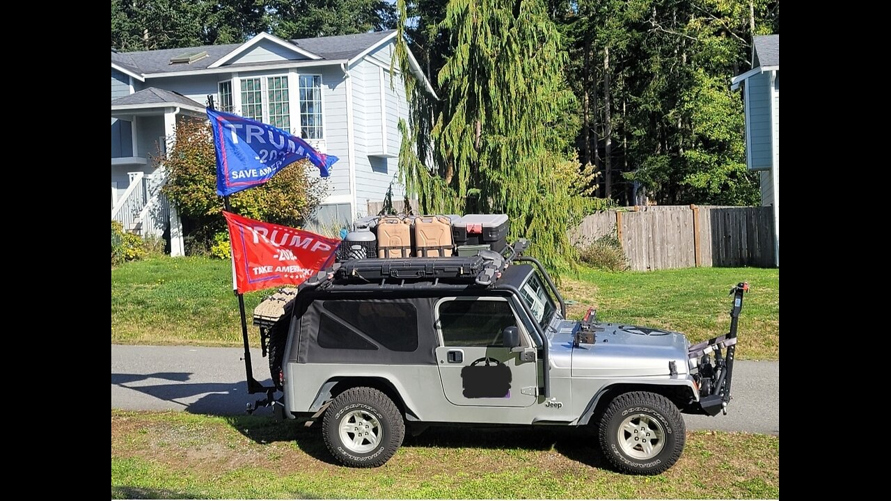 Illegal US Navy Trump Flag Detainment