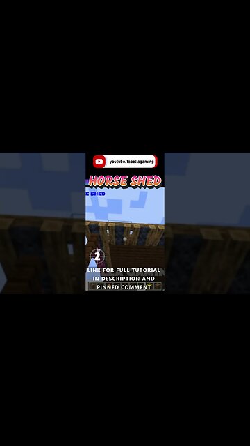 Horse Shed | Minecraft