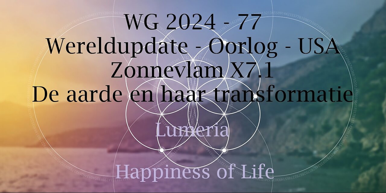 WG 2024 - 77 - Wereldupdate Oorlog - Zonnevlam X7.1 en gevolgen