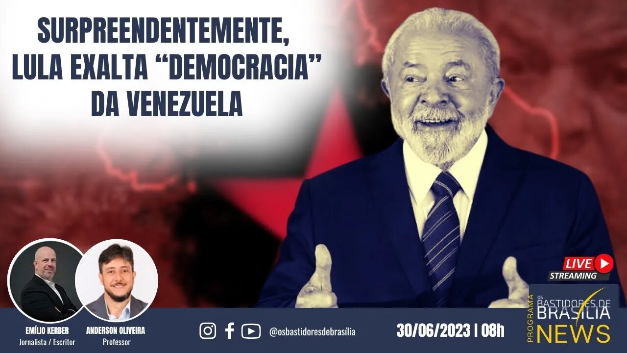 Surpreendentemente, Lula exalta “democracia” da Venezuela