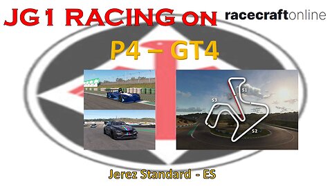 JG1 RACING on RCO - P4 - GT4 - Jerez Standard - ES