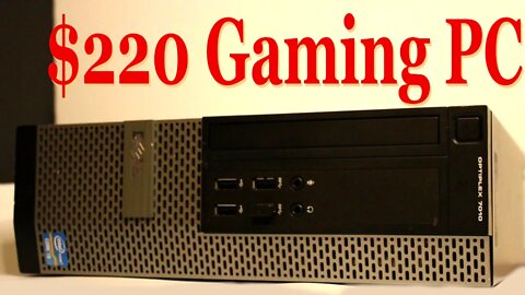 $220 Dollar Budget Gaming PC Dell OptiPlex I7 3770, RX 550 4GB, 16GB DDR3. #pc #pcgaming #budgetpc