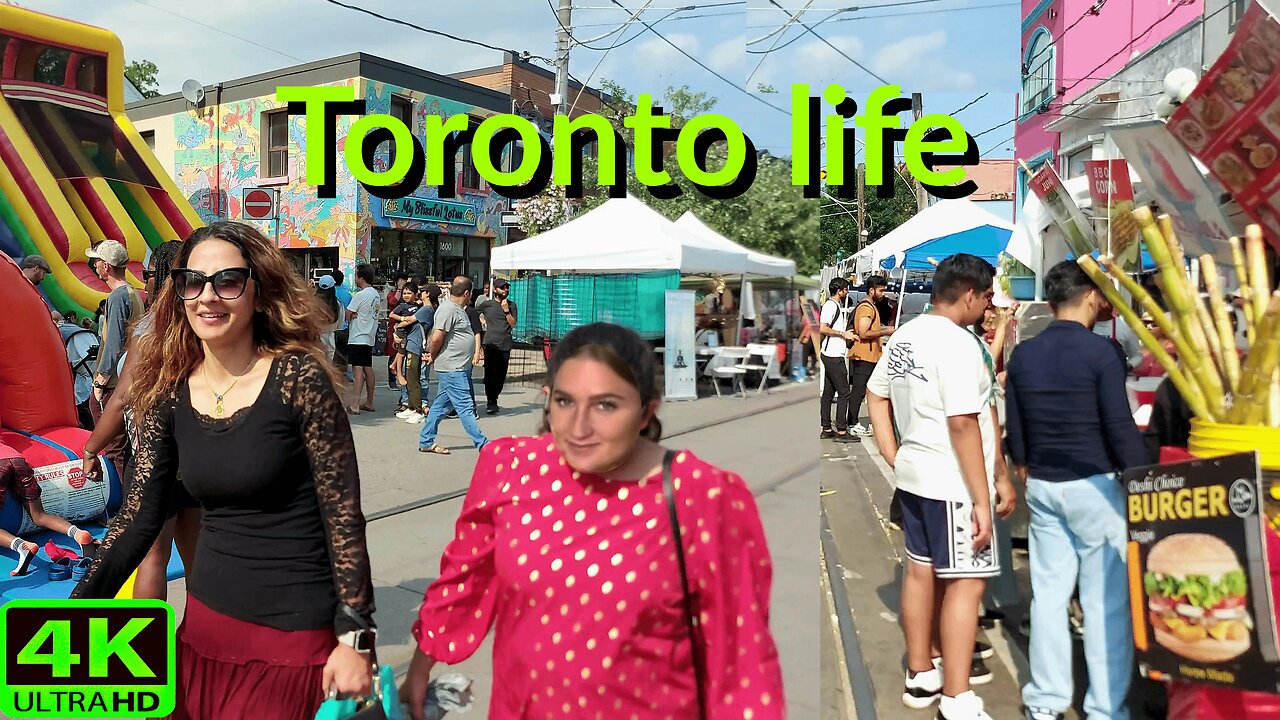 【4K】Toronto Indian Bazaar Downtown Canada 🇨🇦