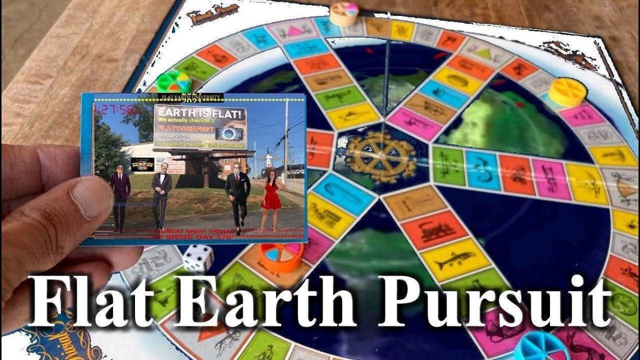 Flat Earth Pursuit is not trivial - join the fun and play along! ✅