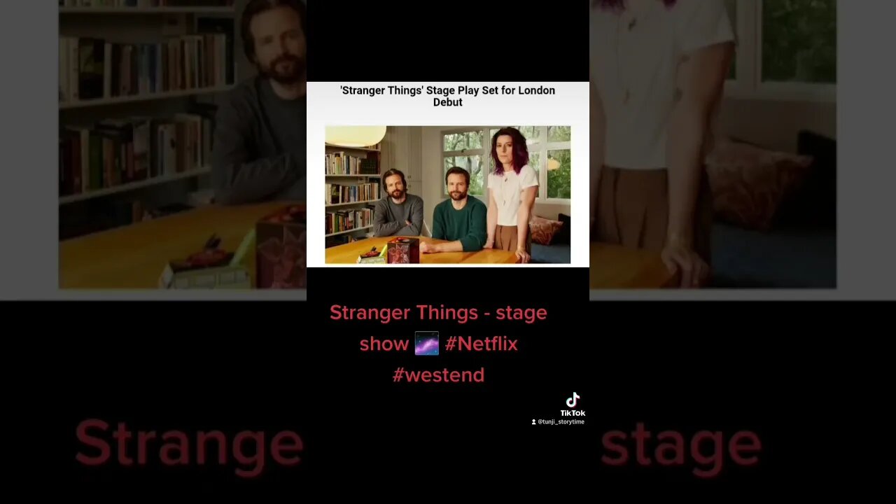 Stranger Things - stage show 🌌 #shorts #youtubeshorts #Netflix #westend