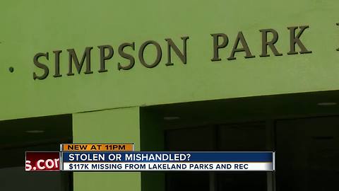 Investigation launched after $117K of taxpayers money goes missing from Lakeland recreation center