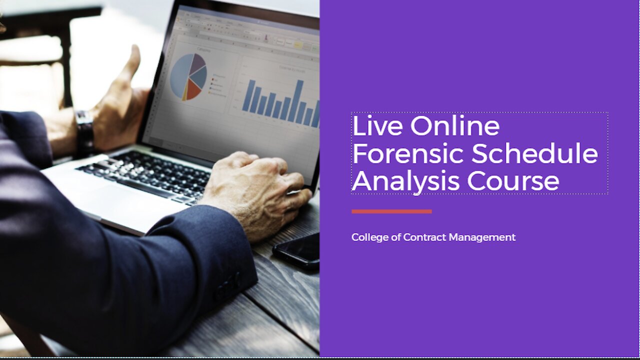 Live Online Forensic Schedule Analysis Course