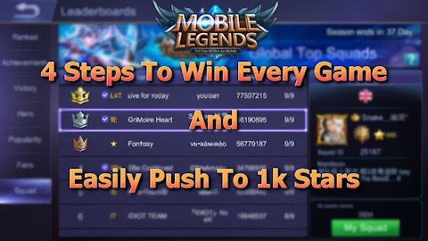 Tips From The Best Player You Should Follow! Mobile Legends Global