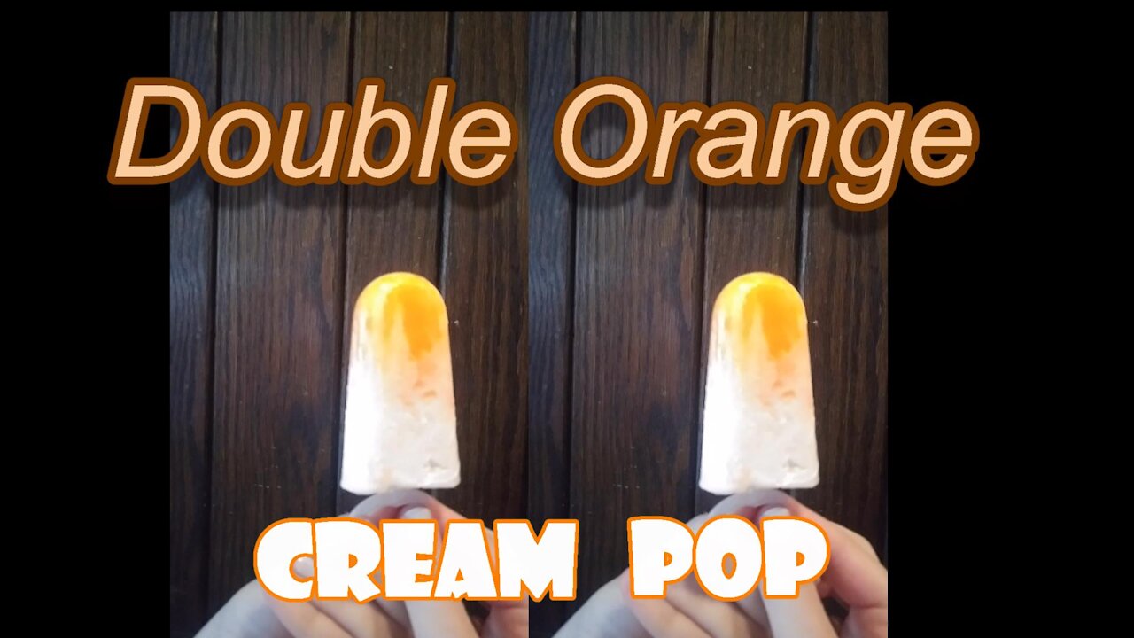 Double Orange Cream Pop