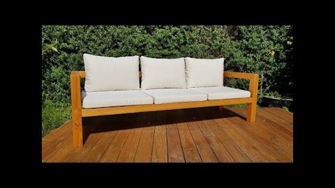 Modern Outdoor Sofa (DIY)