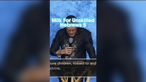 Pastor Greg Locke: For every one that useth milk is unskilled in the word of righteousness, for he is a babe, Hebrews 5 - 9/20/23