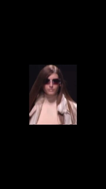 Eugenia Volodina for Versace fall winter 2003