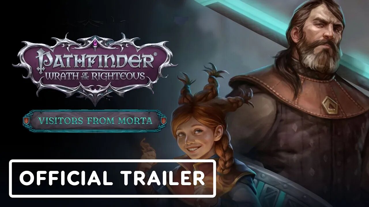 Pathfinder: Wrath of the Righteous: Visitors From Morta DLC - Official Launch Trailer