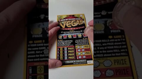 Vegas Lottery Ticket Scratchers!
