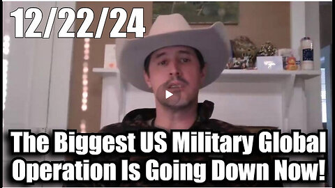 Derek Johnson: The Biggest US Military Global Operation Is Going Down Now!