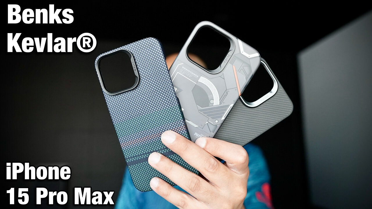 Benks Kevlar® iPhone 15 Pro Max Cases