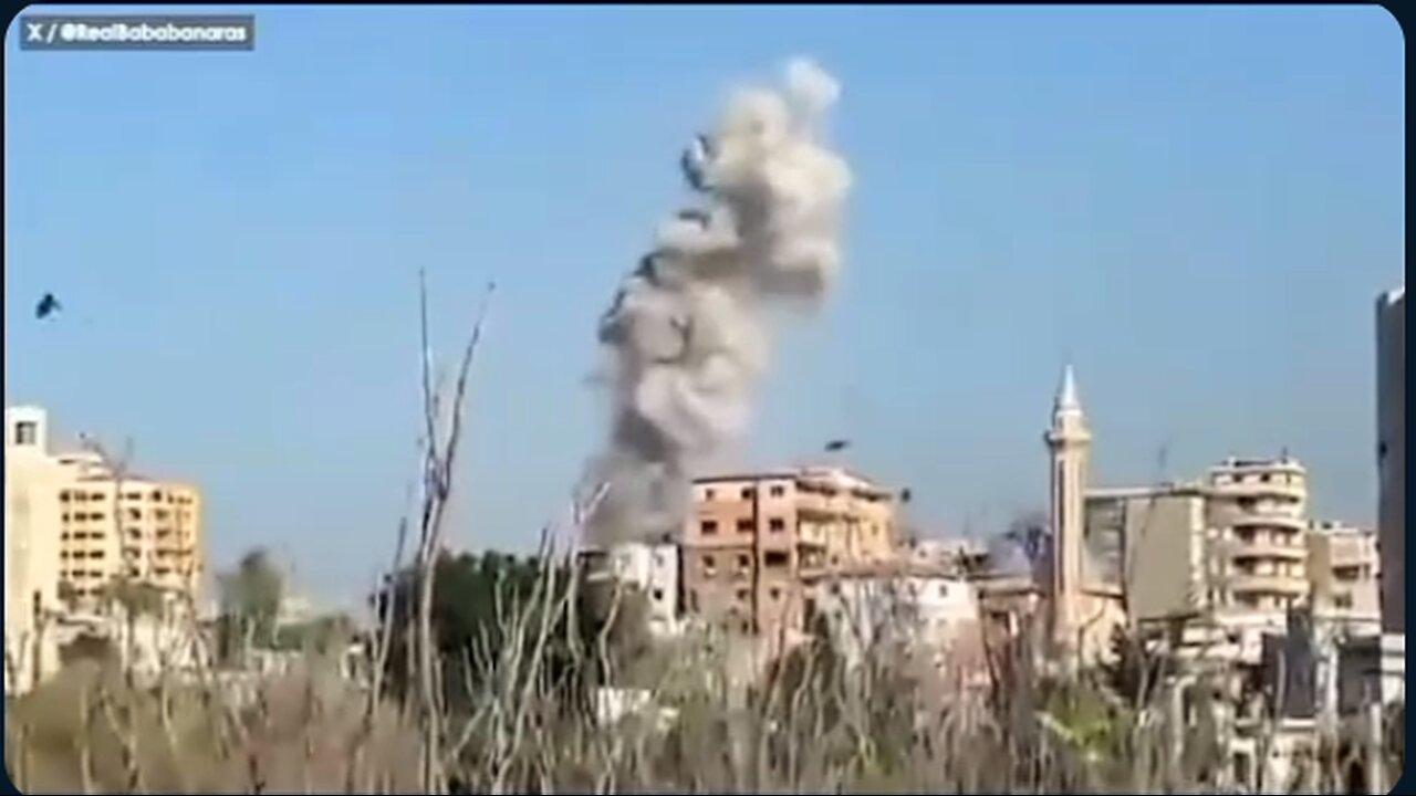 Live footage of Israel air strikes in Iran after Israel viewed to pay Iran back for Millile attacks