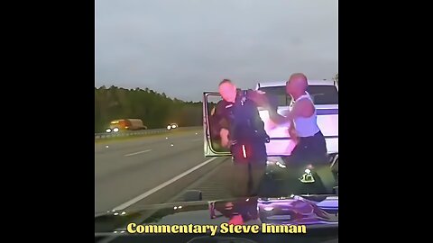 Man attacks and tries to grab a cop's gun and ends up paying the price.