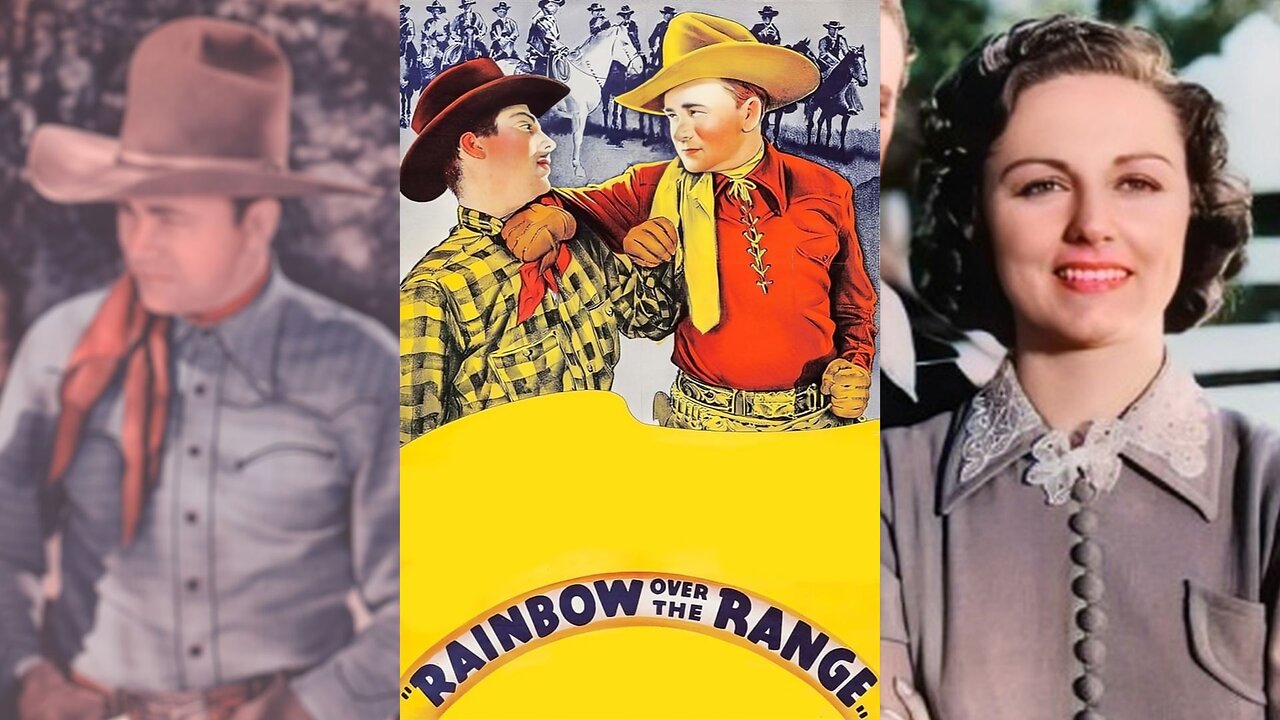 RAINBOW OVER THE RANGE (1940) Tex Ritter, Dorothy Fay & Slim Andrews | Drama, Western | B&W