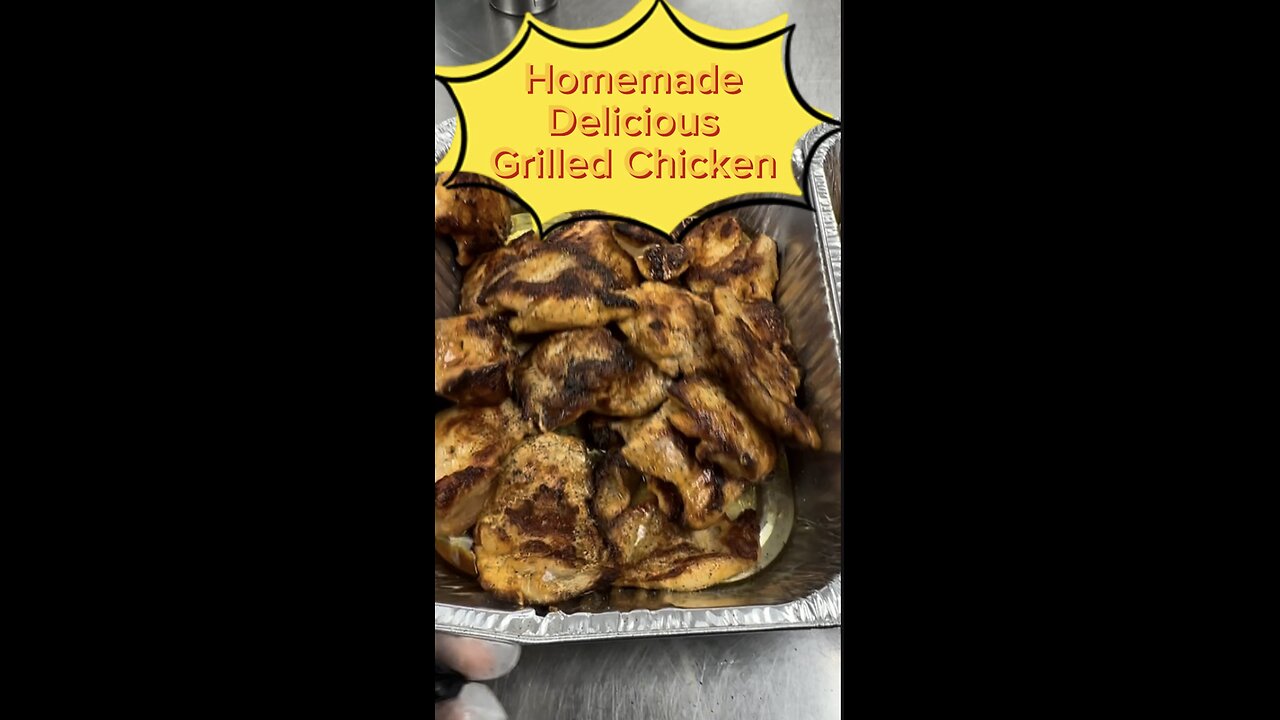 **Title: Juicy and Flavorful Homemade Grilled Chicken – Secret Marinade Recipe!**